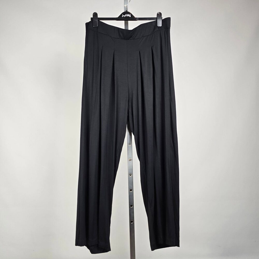Wasabi Concept Black Wide Leg Pull-On Pants Size M